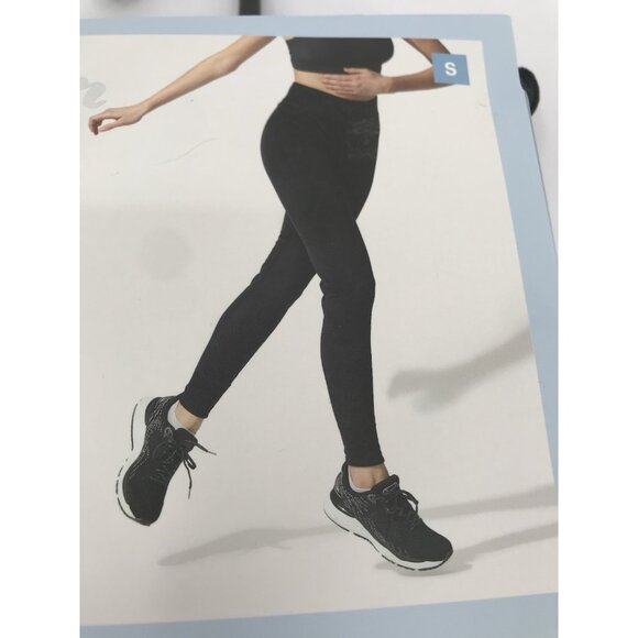 Wander by Hottotties Womens Size Small Vivian Velour Black Leggings Soft - Picture 5 of 12